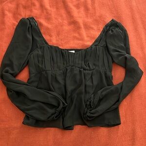 Abercrombie baby doll top